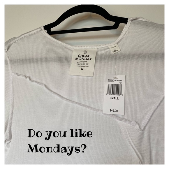 Cheap Monday white Top - Picture 3 of 9